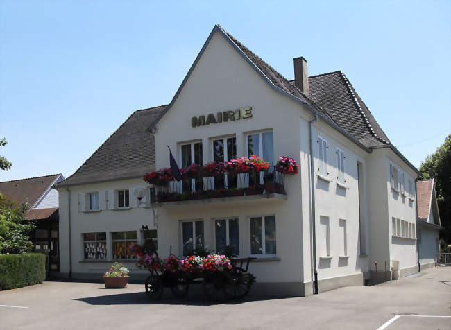 La mairie - Algolsheim (68600) - Haut-Rhin