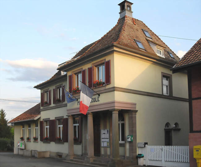 La mairie - Ammerzwiller (68210) - Haut-Rhin