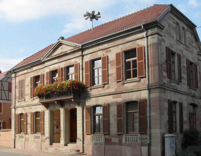 La mairie - Artzenheim (68320) - Haut-Rhin