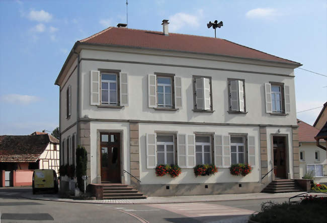 La mairie - Baltzenheim (68320) - Haut-Rhin