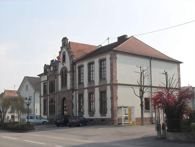 La mairie - Bartenheim (68870) - Haut-Rhin