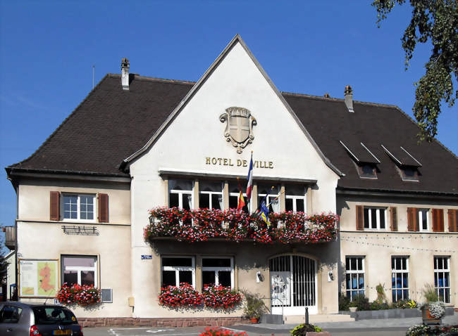 L'hôtel de ville - Bennwihr (68630 Bennwihr - 68126 Bennwihr-Gare) - Haut-Rhin