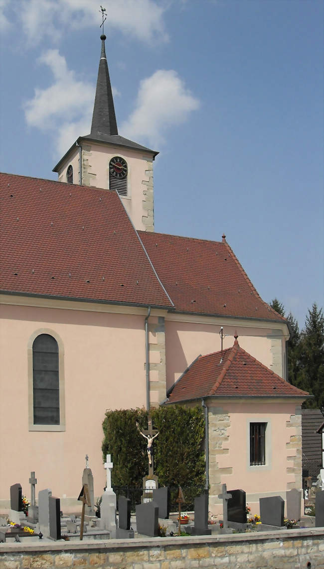 L'église Saint-Imier - Berentzwiller (68130) - Haut-Rhin