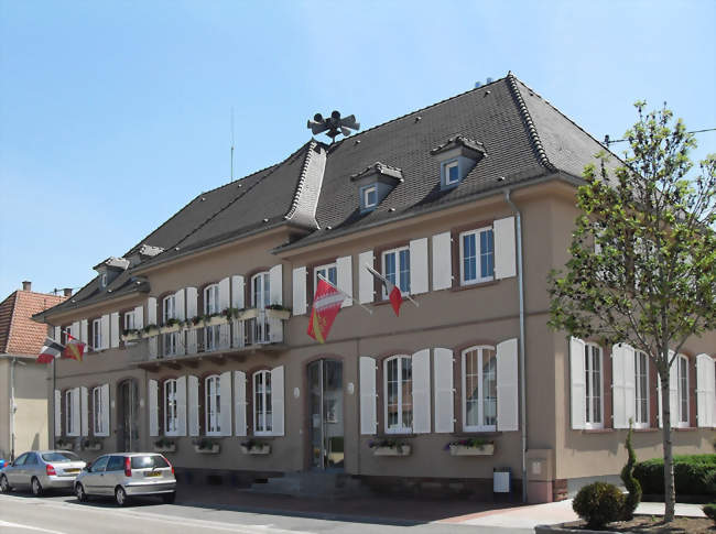 La mairie - Biesheim (68600) - Haut-Rhin