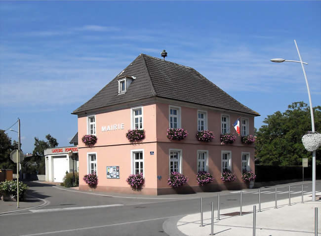 La mairie - Bischwihr (68320) - Haut-Rhin