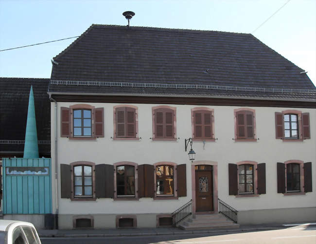 La mairie - Blodelsheim (68740) - Haut-Rhin