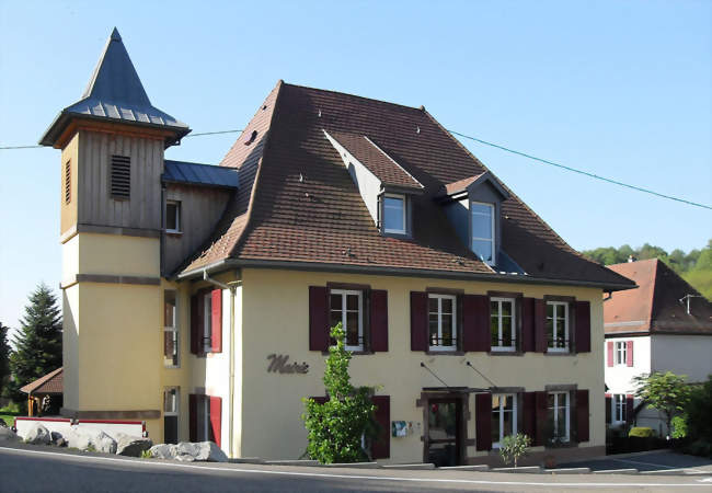 La mairie - Bourbach-le-Bas (68290) - Haut-Rhin