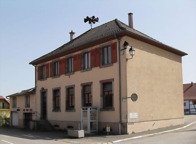 La mairie - Bréchaumont (68210) - Haut-Rhin