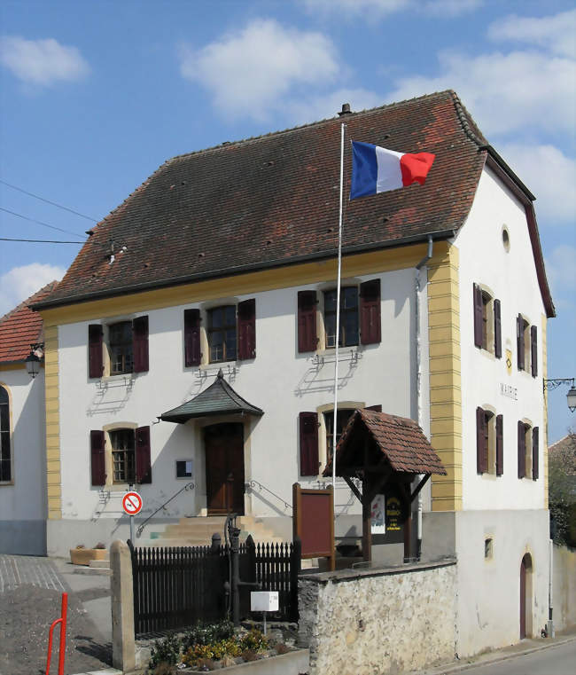 La mairie - Bruebach (68440) - Haut-Rhin
