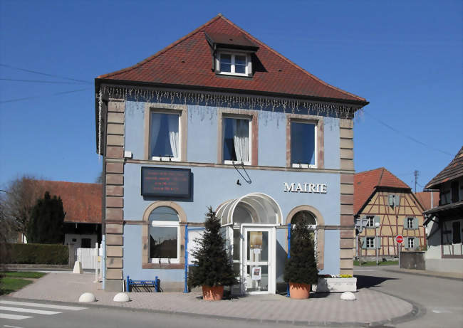 La mairie - Burnhaupt-le-Bas (68520) - Haut-Rhin