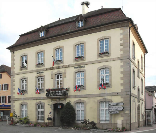 L'hôtel de ville - Dannemarie (68210) - Haut-Rhin