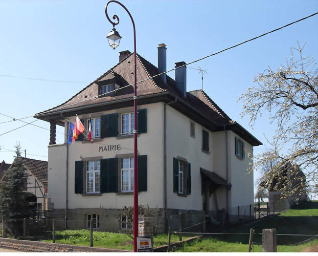 La mairie - Falkwiller (68210) - Haut-Rhin