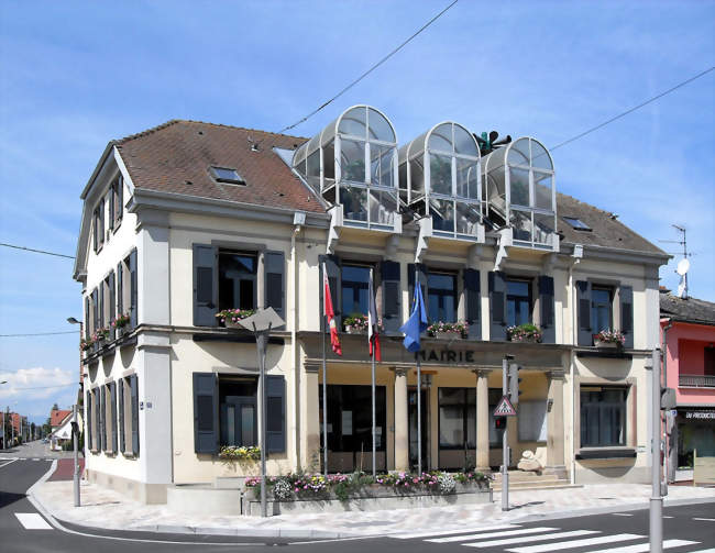 La mairie - Fessenheim (68740) - Haut-Rhin