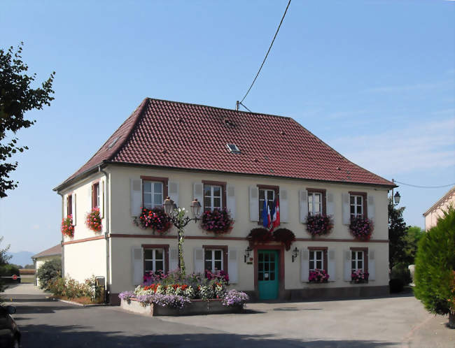 La mairie - Fortschwihr (68320) - Haut-Rhin