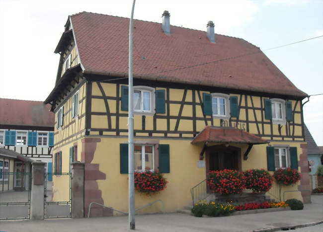 La mairie - Grussenheim (68320) - Haut-Rhin