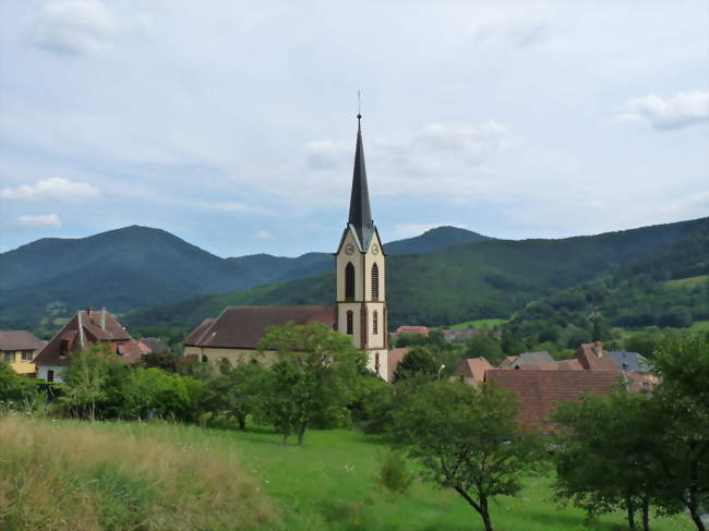L'église de Gunsbach - Gunsbach (68140) - Haut-Rhin