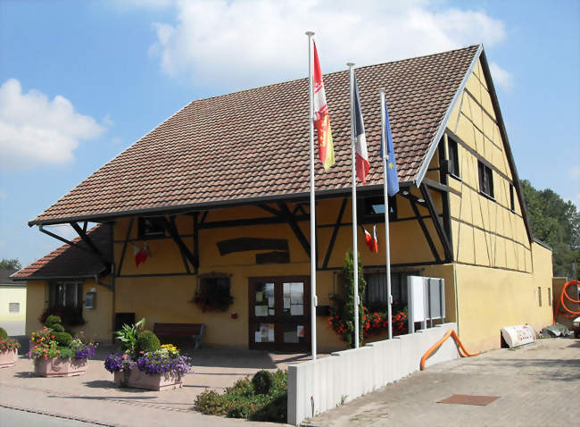 La mairie - Hagenthal-le-Haut (68220) - Haut-Rhin