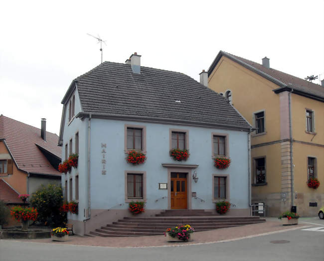 La mairie - Hartmannswiller (68500) - Haut-Rhin