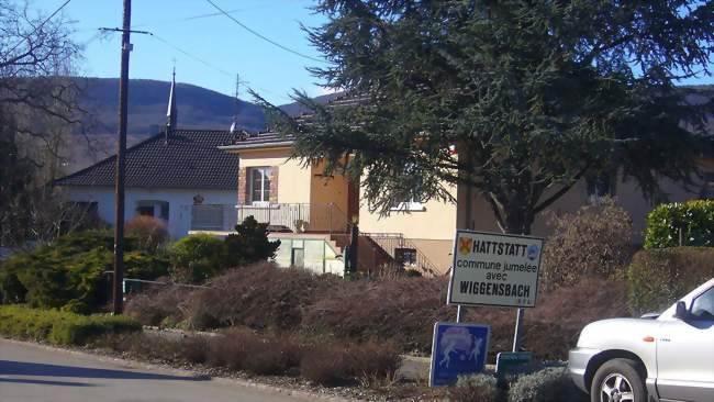 L'entrée du village - Hattstatt (68420) - Haut-Rhin