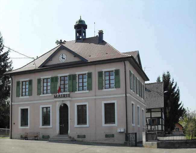 La mairie - Hausgauen (68130) - Haut-Rhin