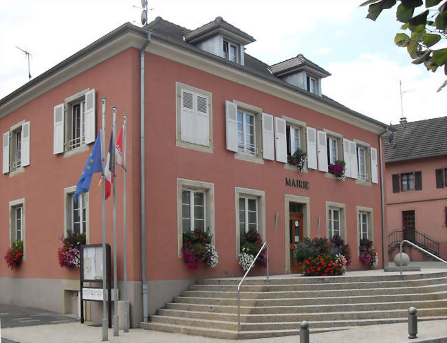 La mairie - Heimersdorf (68560) - Haut-Rhin