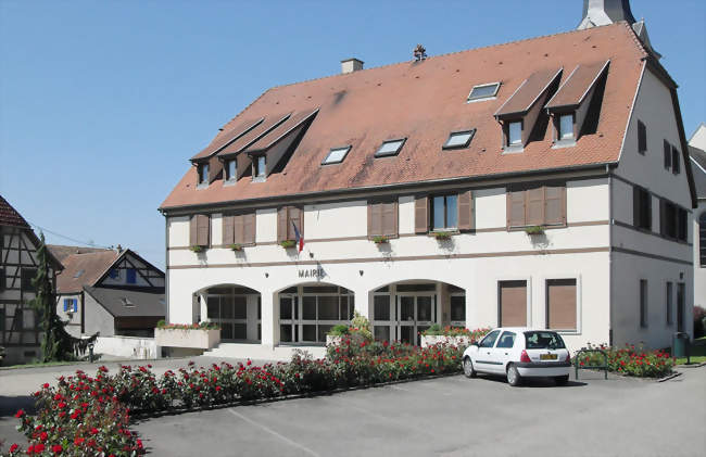 La mairie - Heimsbrunn (68990) - Haut-Rhin