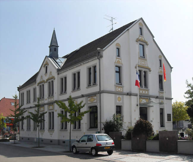 La mairie - Hésingue (68220) - Haut-Rhin