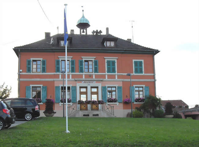 La mairie - Hindlingen (68580) - Haut-Rhin
