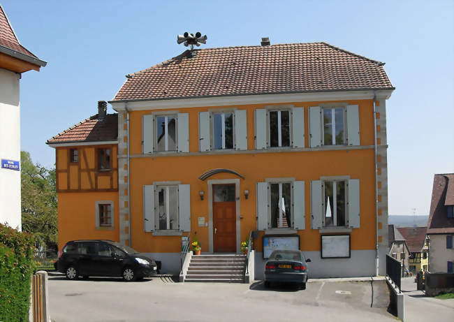 La mairie - Hochstatt (68720) - Haut-Rhin