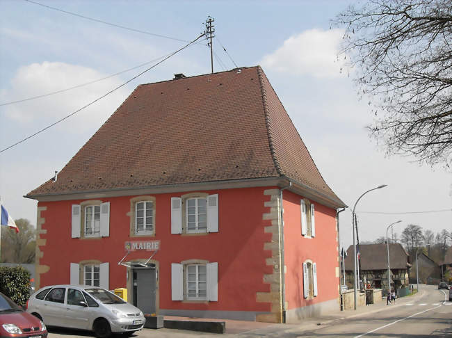 La mairie - Hundsbach (68130) - Haut-Rhin
