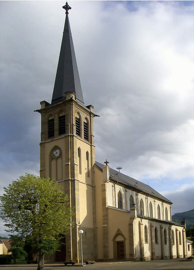 L'église Saints-Philippe-et-Jacques - Husseren-Wesserling (68470) - Haut-Rhin