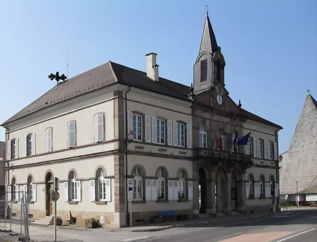 La mairie - Illfurth (68720) - Haut-Rhin
