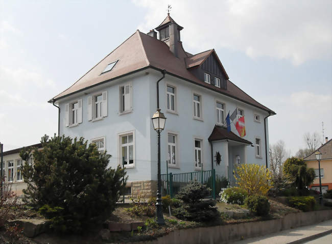 La mairie-école - Kappelen (68510) - Haut-Rhin