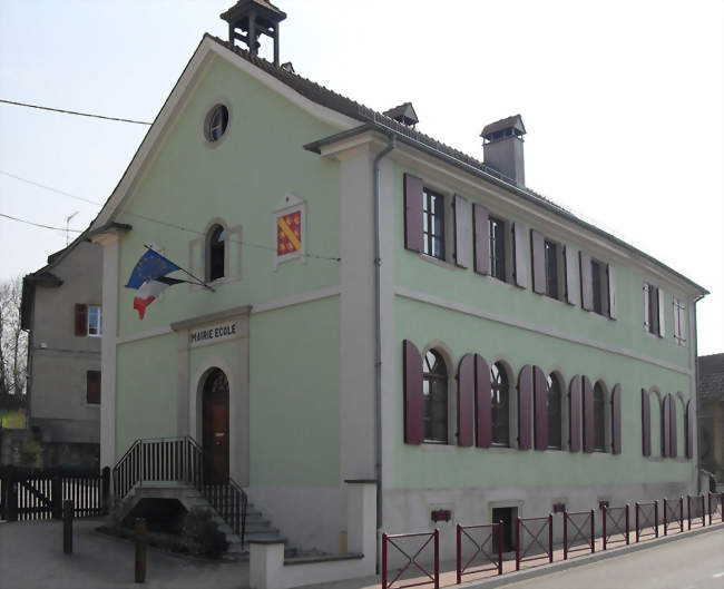 Mairie-école - Ktzingue (68510) - Haut-Rhin