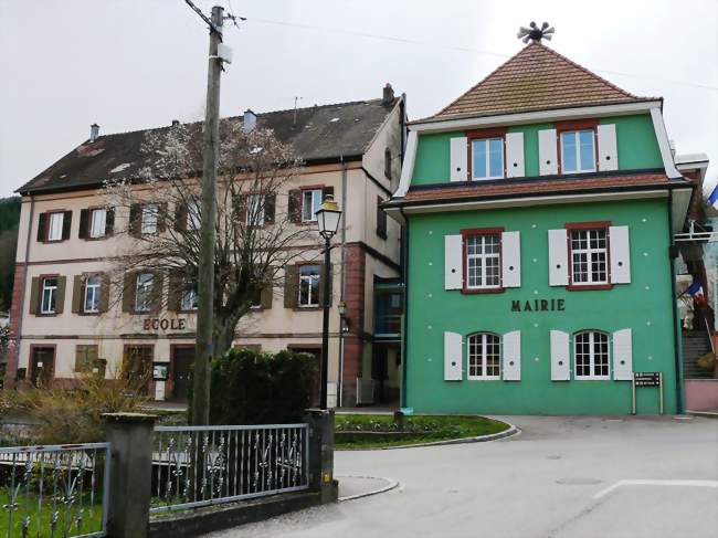 La mairie - Lautenbachzell (68610) - Haut-Rhin