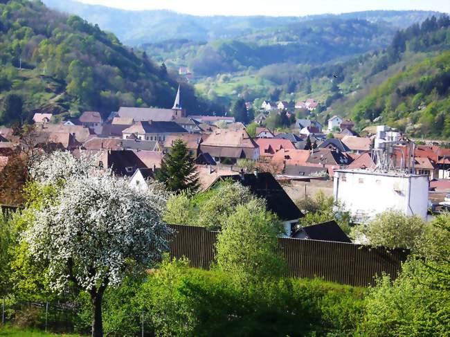 Vue sur Lièpvre depuis le Hoimbach - Lièpvre (68660) - Haut-Rhin