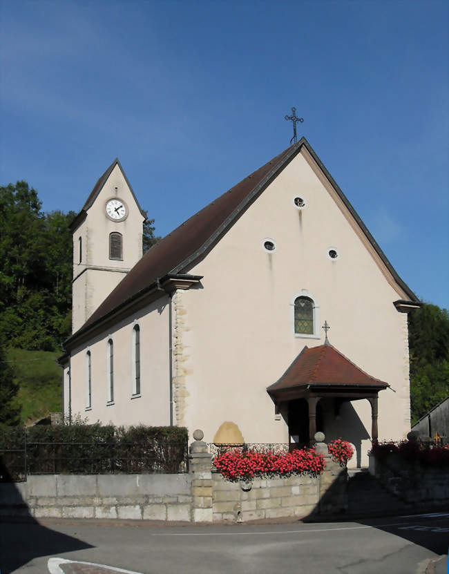 L'église Saint-Georges - Ligsdorf (68480) - Haut-Rhin
