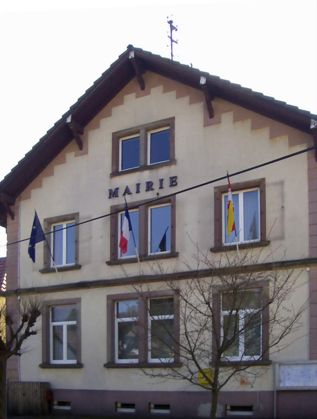 La mairie - Malmerspach (68550) - Haut-Rhin