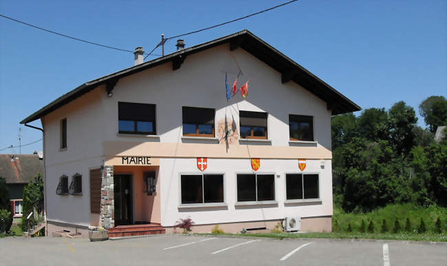 La mairie - Mertzen (68210) - Haut-Rhin