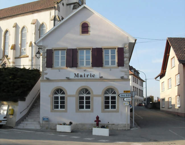La mairie - Michelbach-le-Haut (68220) - Haut-Rhin
