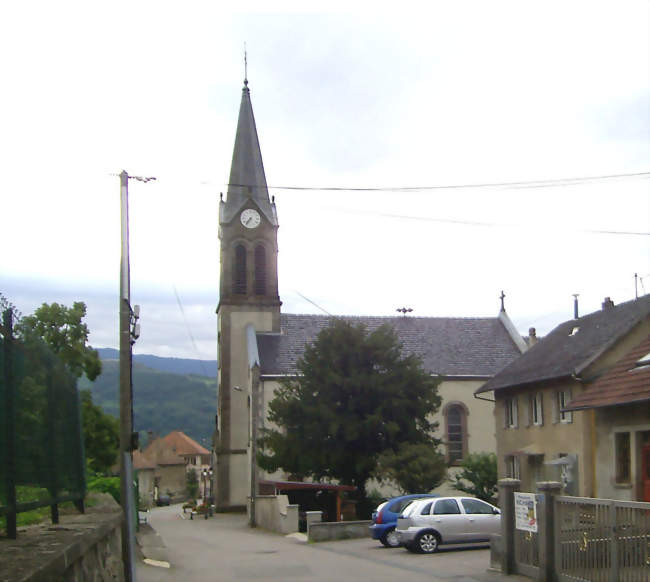 L'église Saint-Dominique - Mitzach (68470) - Haut-Rhin