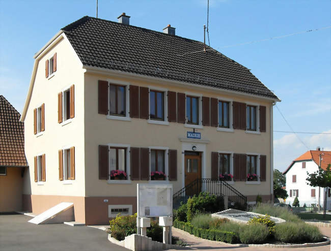La mairie - Mrnach (68480) - Haut-Rhin