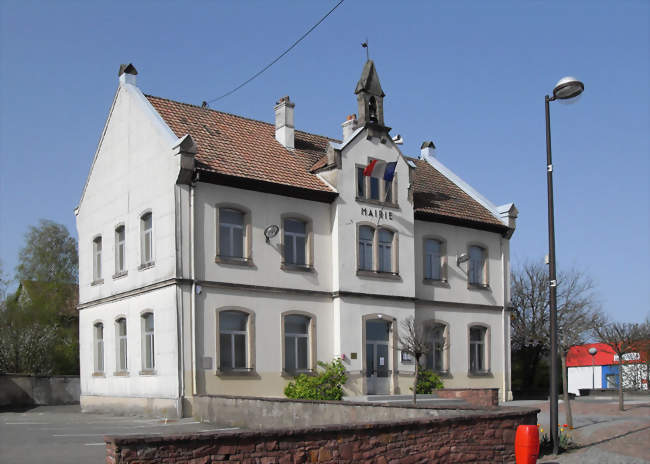 La mairie de Montreux-Vieux - Montreux-Vieux (68210) - Haut-Rhin