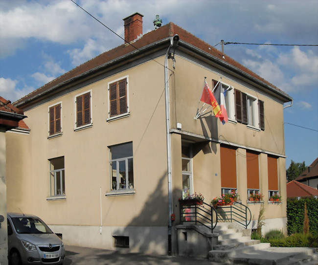 La mairie - Mooslargue (68580) - Haut-Rhin