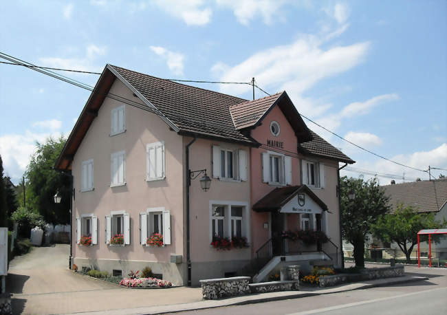 La mairie de Muespach-le-Haut - Muespach-le-Haut (68640) - Haut-Rhin