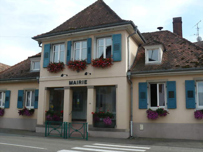 La mairie - Muntzenheim (68320) - Haut-Rhin