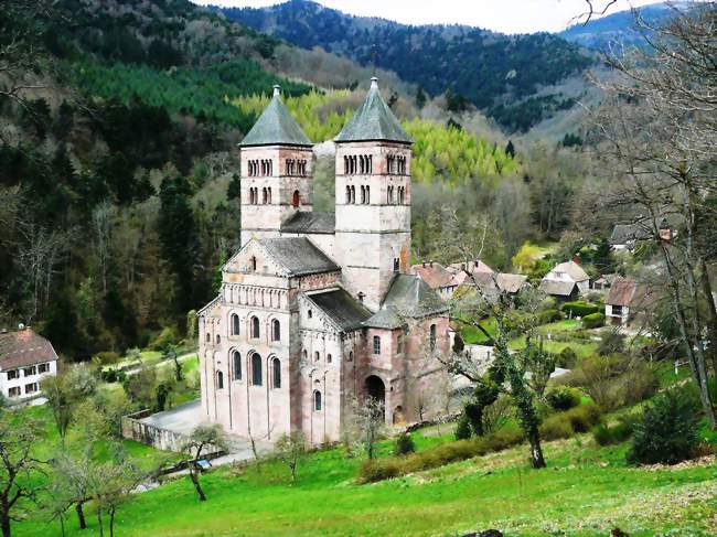 L'église romane de Murbach - Murbach (68530) - Haut-Rhin