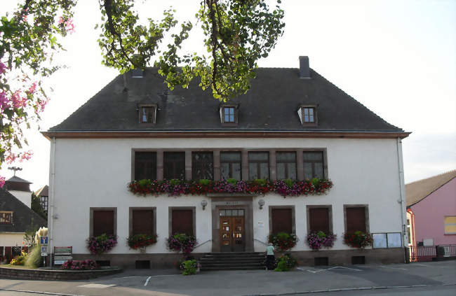 La mairie - Ostheim (68150) - Haut-Rhin