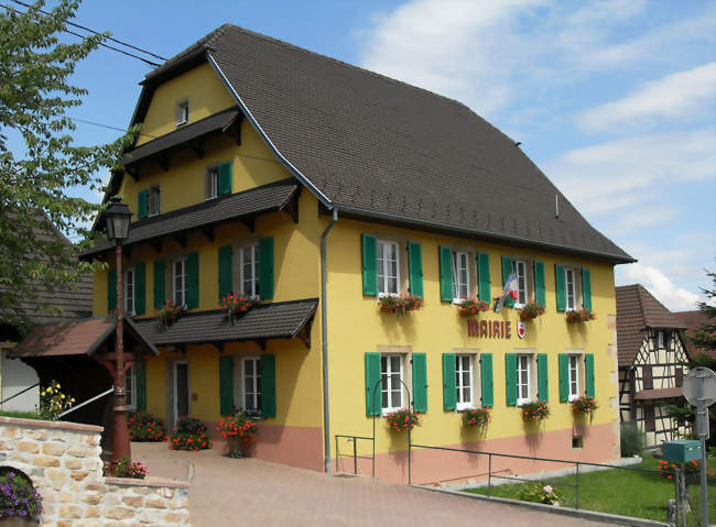 La mairie - Riespach (68640) - Haut-Rhin