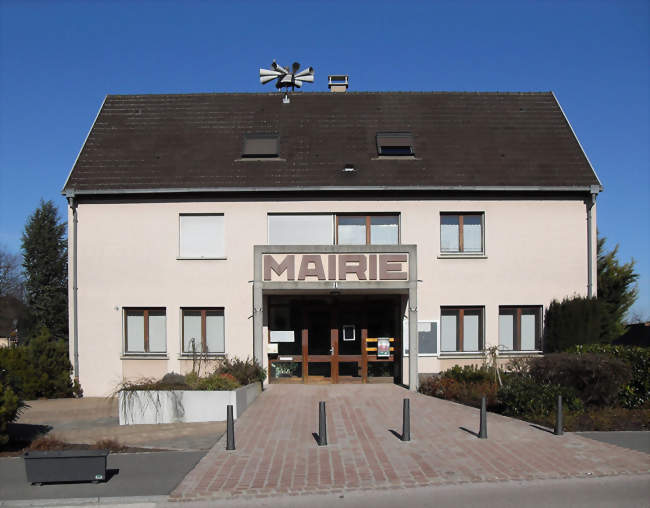 La mairie - Roggenhouse (68740) - Haut-Rhin